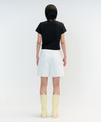 W CLASSIC LOGO CROP TEE