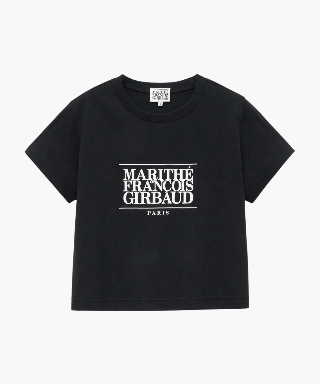W CLASSIC LOGO CROP TEE
