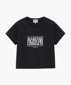 W CLASSIC LOGO CROP TEE