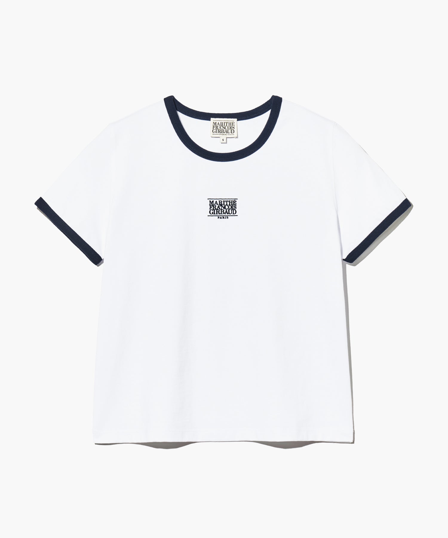 W CLASSIC LOGO RINGER TEE