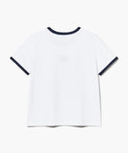 W CLASSIC LOGO RINGER TEE