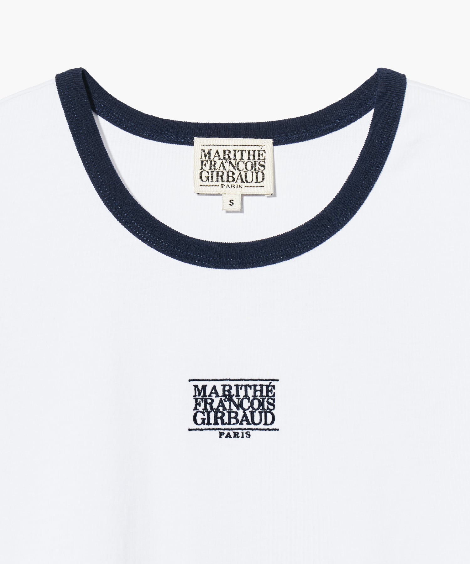 W CLASSIC LOGO RINGER TEE