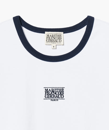 W CLASSIC LOGO RINGER TEE