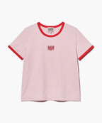 W CLASSIC LOGO RINGER TEE