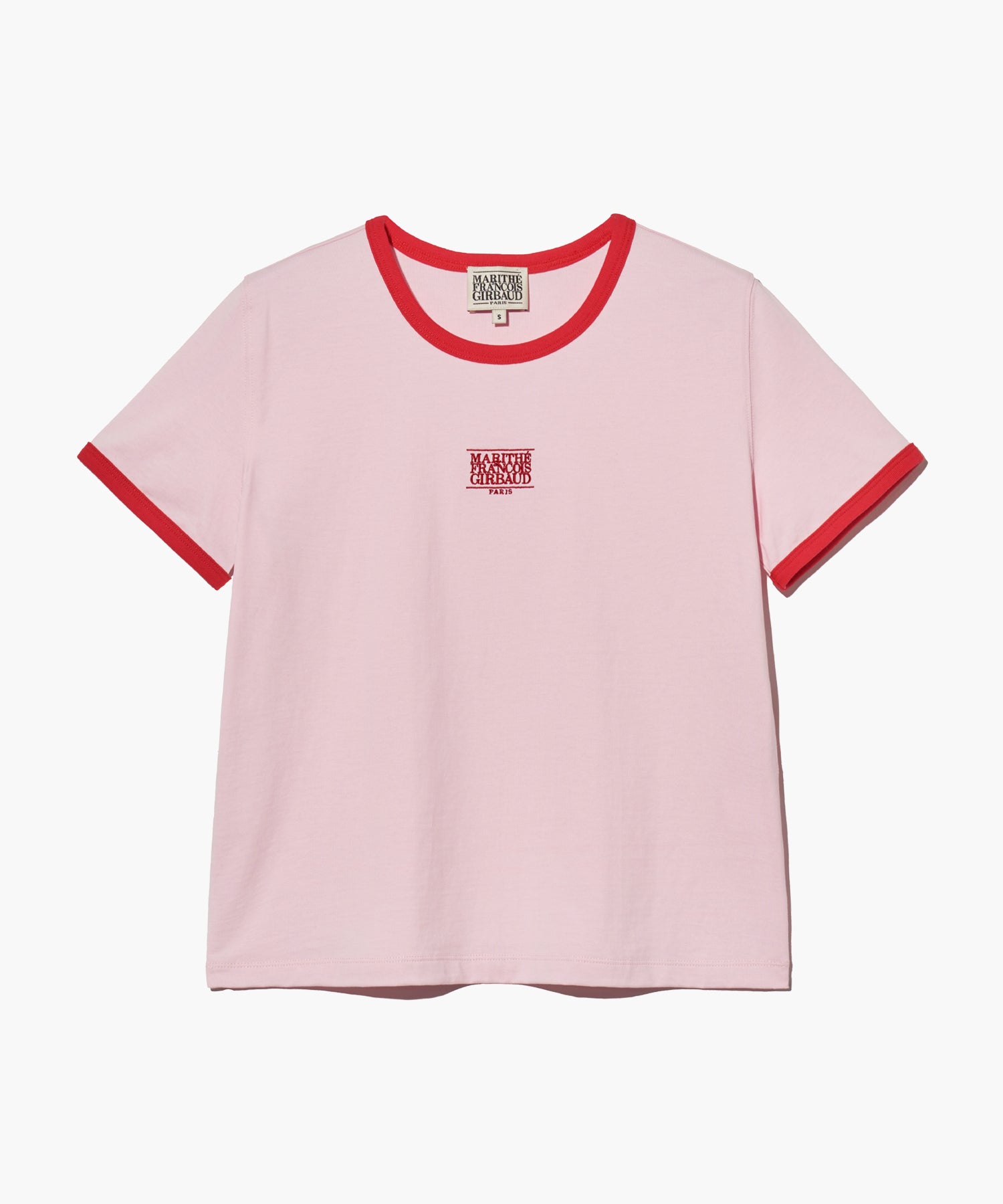 W CLASSIC LOGO RINGER TEE