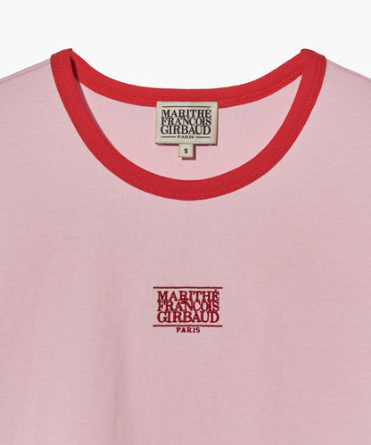 W CLASSIC LOGO RINGER TEE