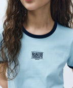 W CLASSIC LOGO RINGER TEE