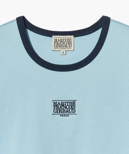 W CLASSIC LOGO RINGER TEE