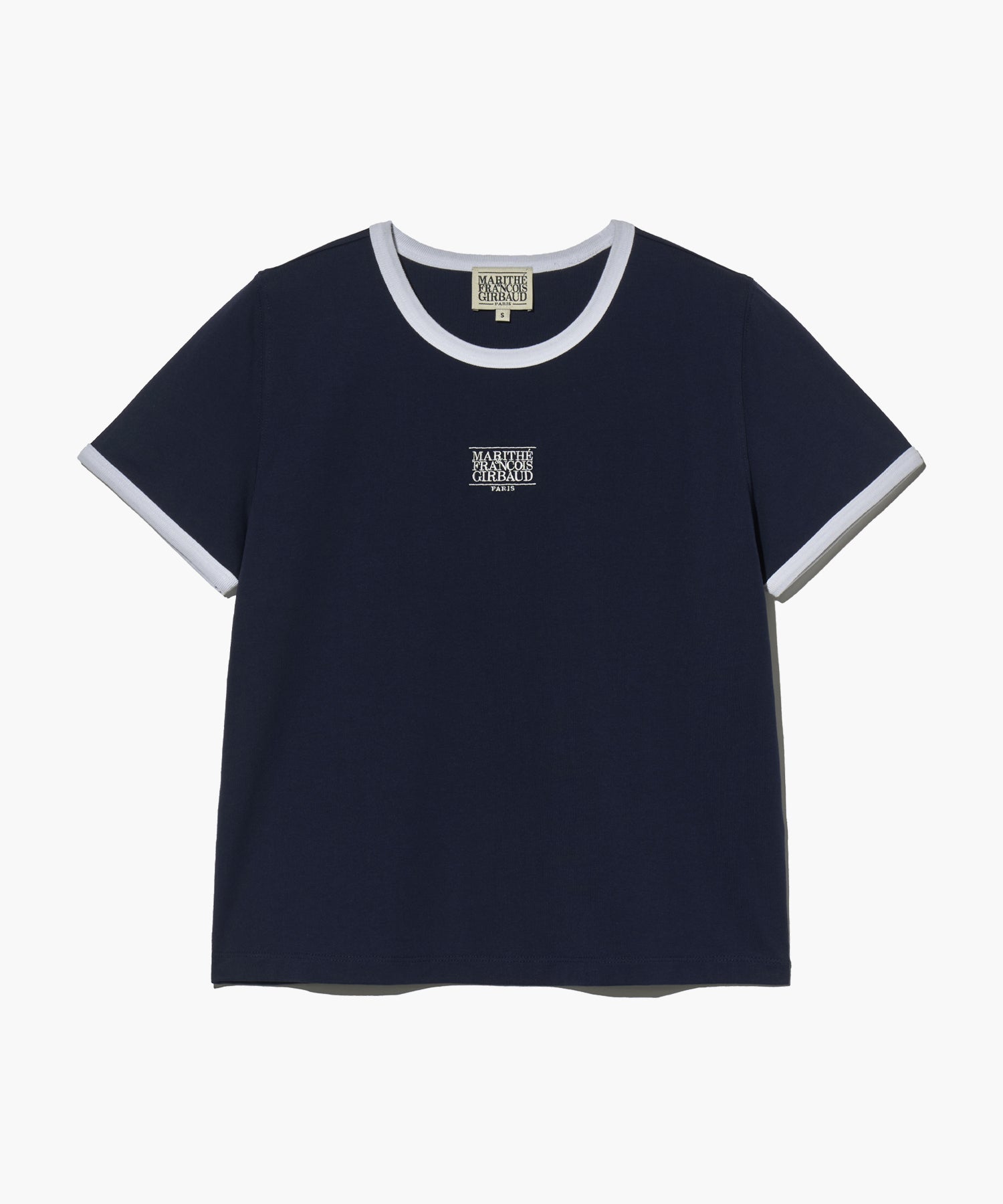 W CLASSIC LOGO RINGER TEE