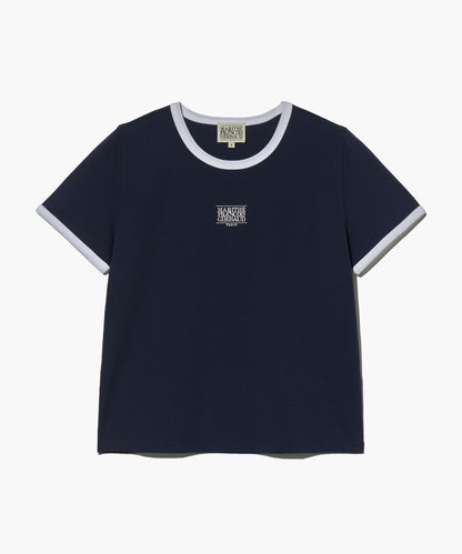 W CLASSIC LOGO RINGER TEE
