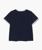 W CLASSIC LOGO RINGER TEE