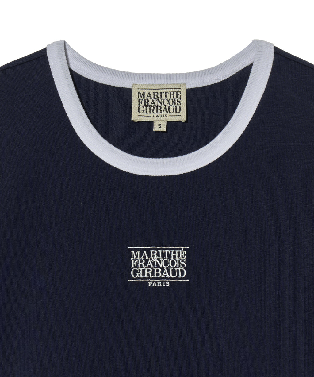 W CLASSIC LOGO RINGER TEE