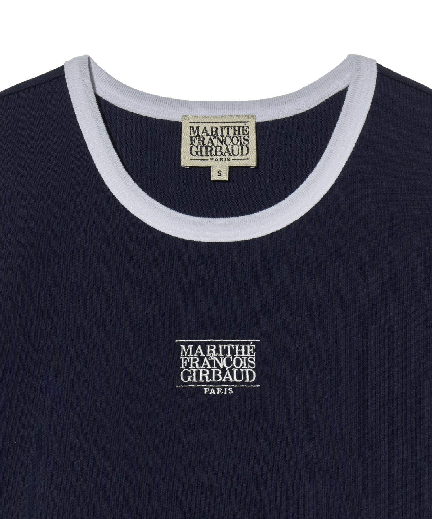 W CLASSIC LOGO RINGER TEE