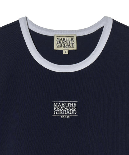 W CLASSIC LOGO RINGER TEE