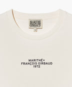 W LETTERING CROP TEE