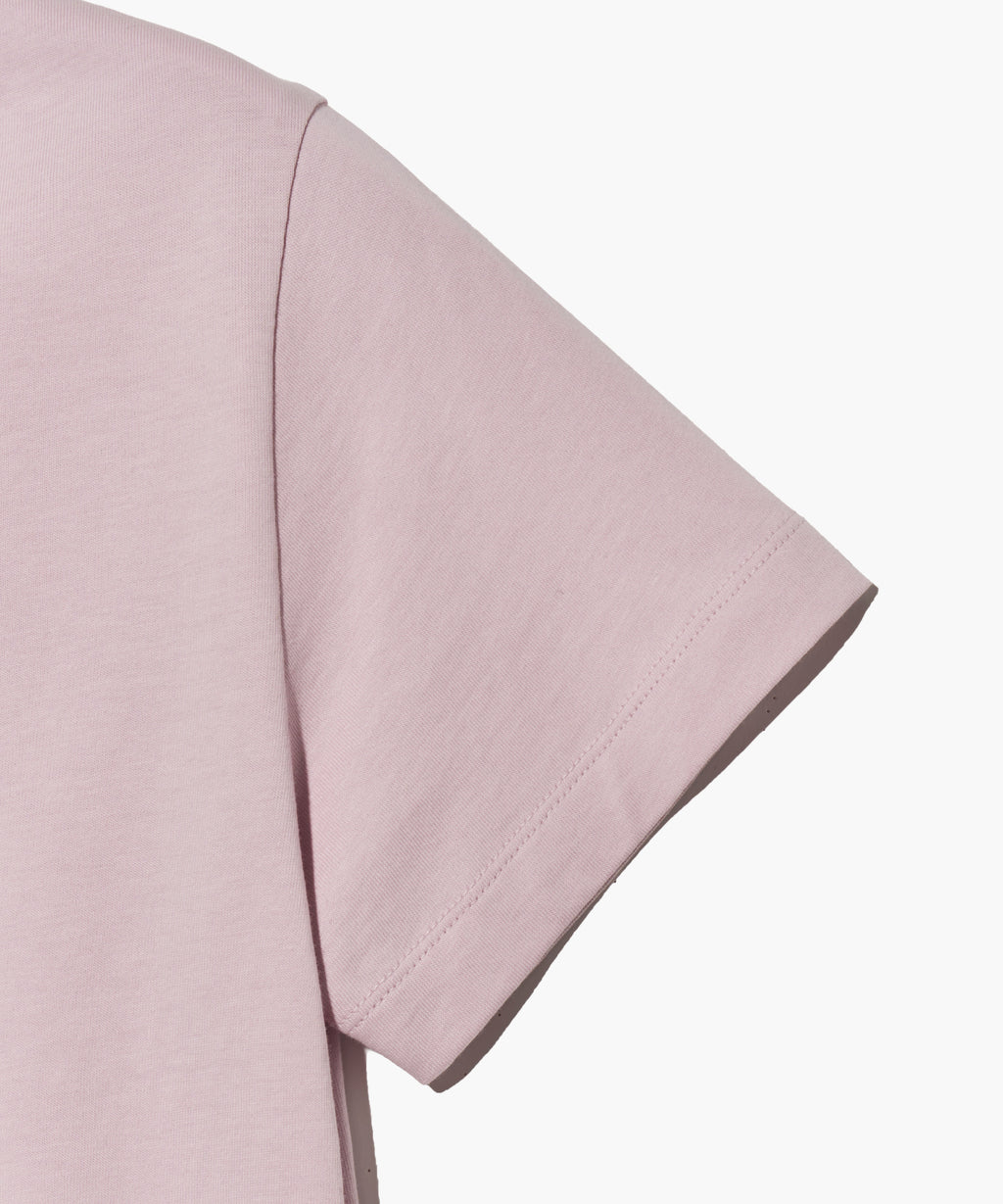 W LETTERING CROP TEE