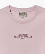 W LETTERING CROP TEE
