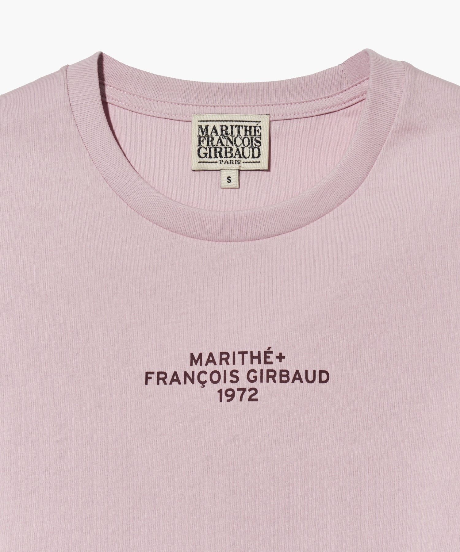 W LETTERING CROP TEE