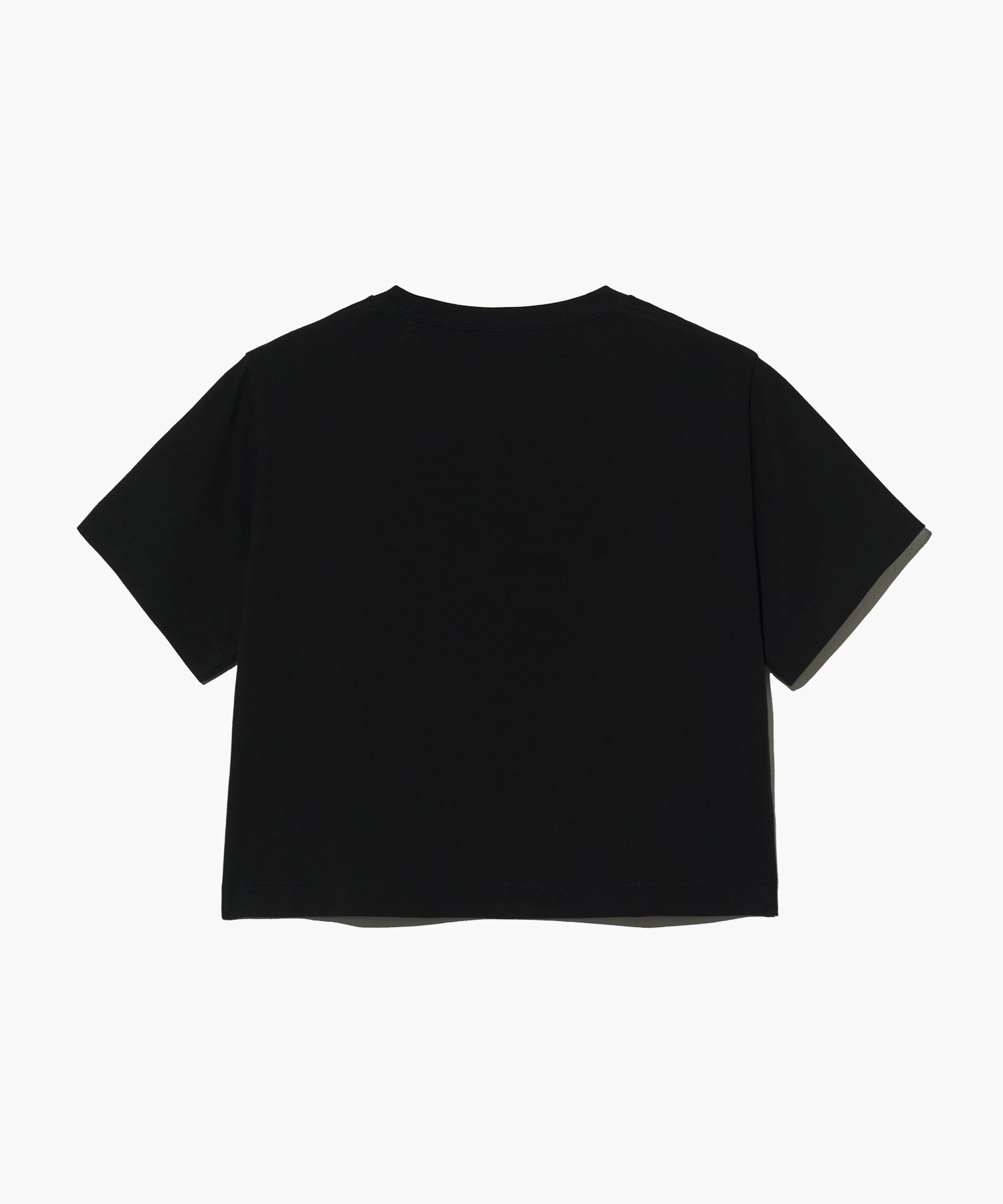 W LETTERING CROP TEE