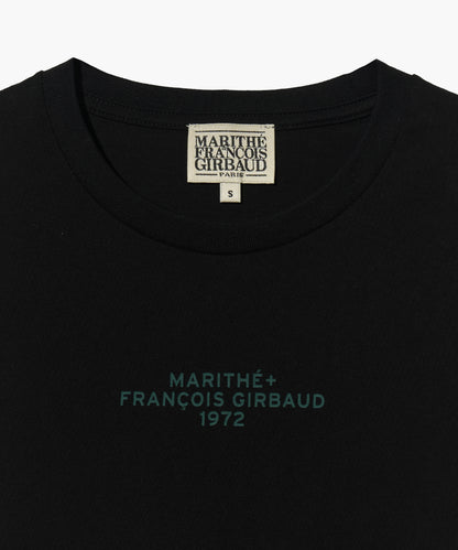 W LETTERING CROP TEE