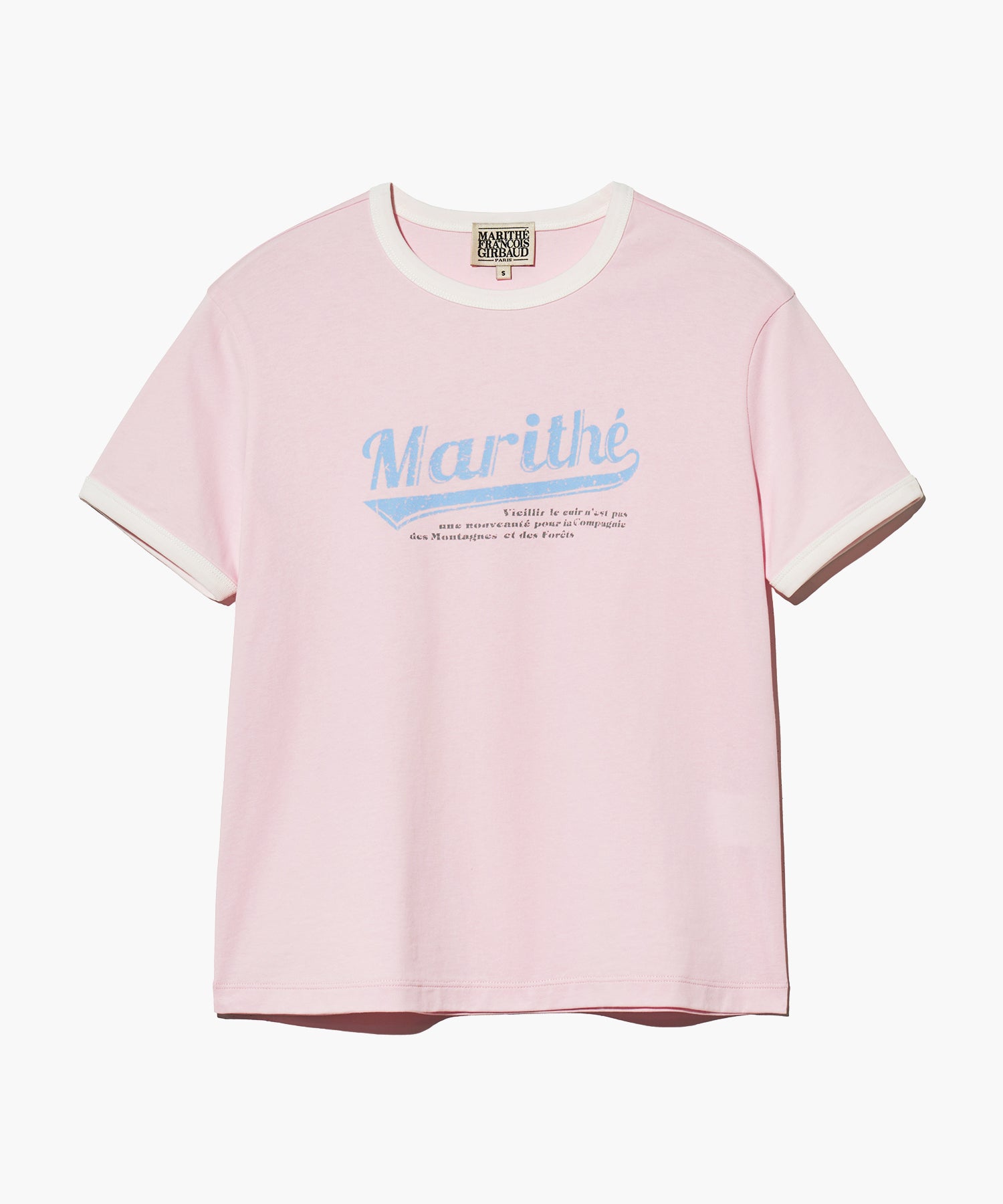 W VINTAGE BASEBALL RINGER TEE