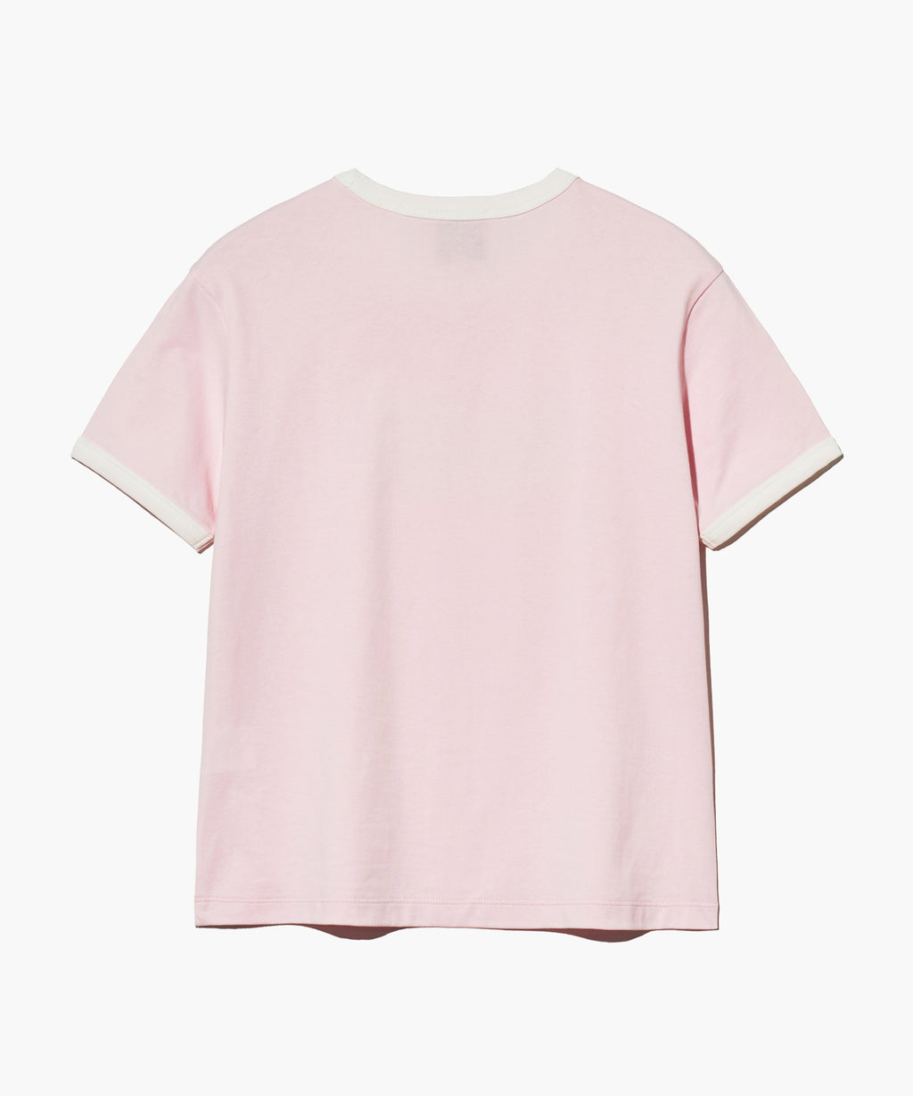 W VINTAGE BASEBALL RINGER TEE