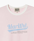 W VINTAGE BASEBALL RINGER TEE