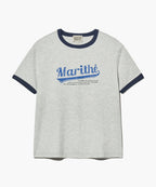 W VINTAGE BASEBALL RINGER TEE