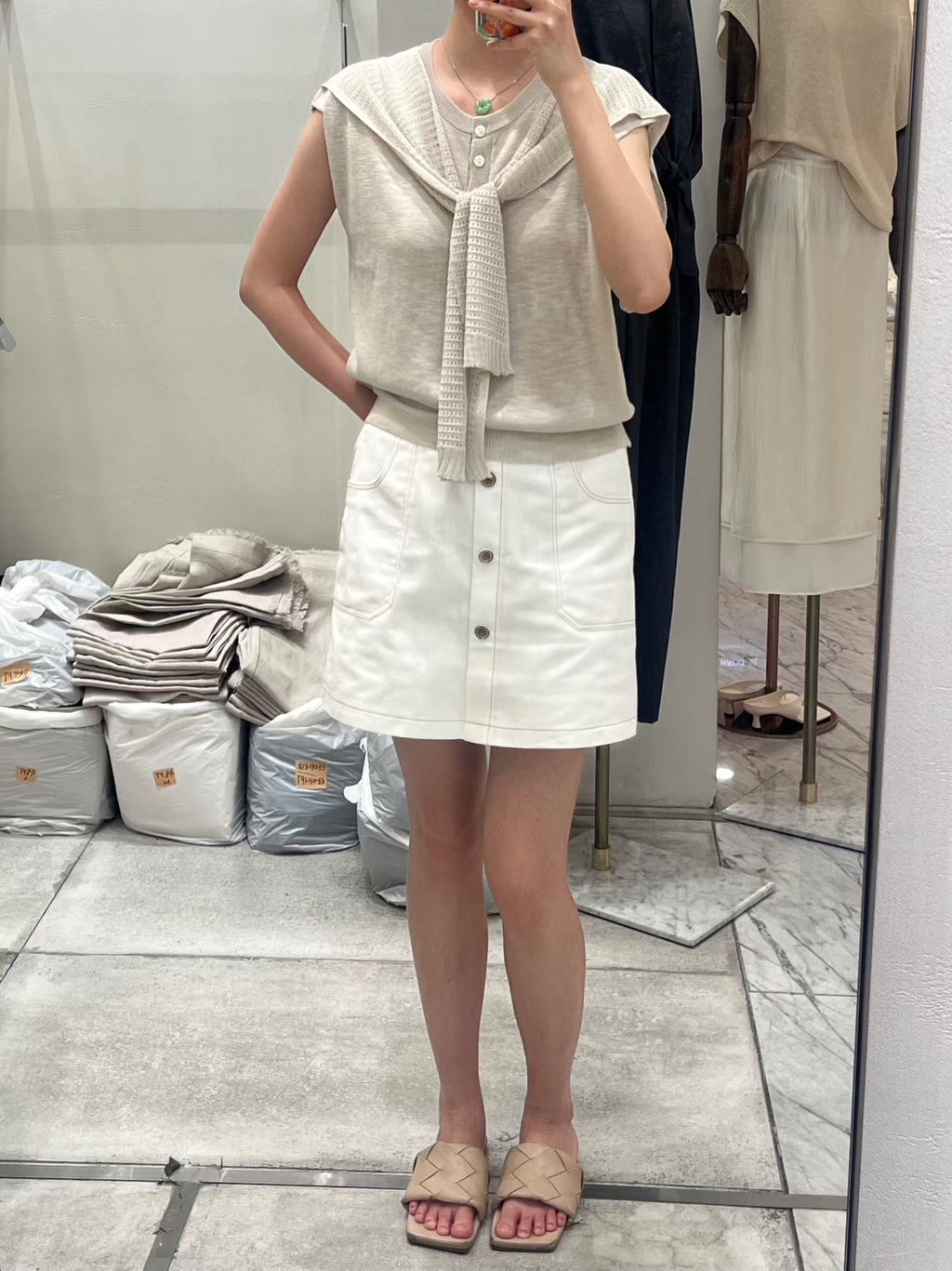 Knitted T Top Set