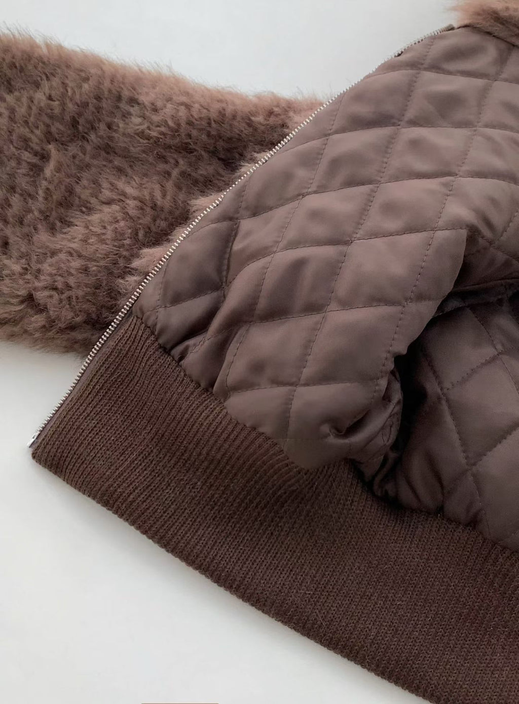 Fluffy Bear Cropped Jacket