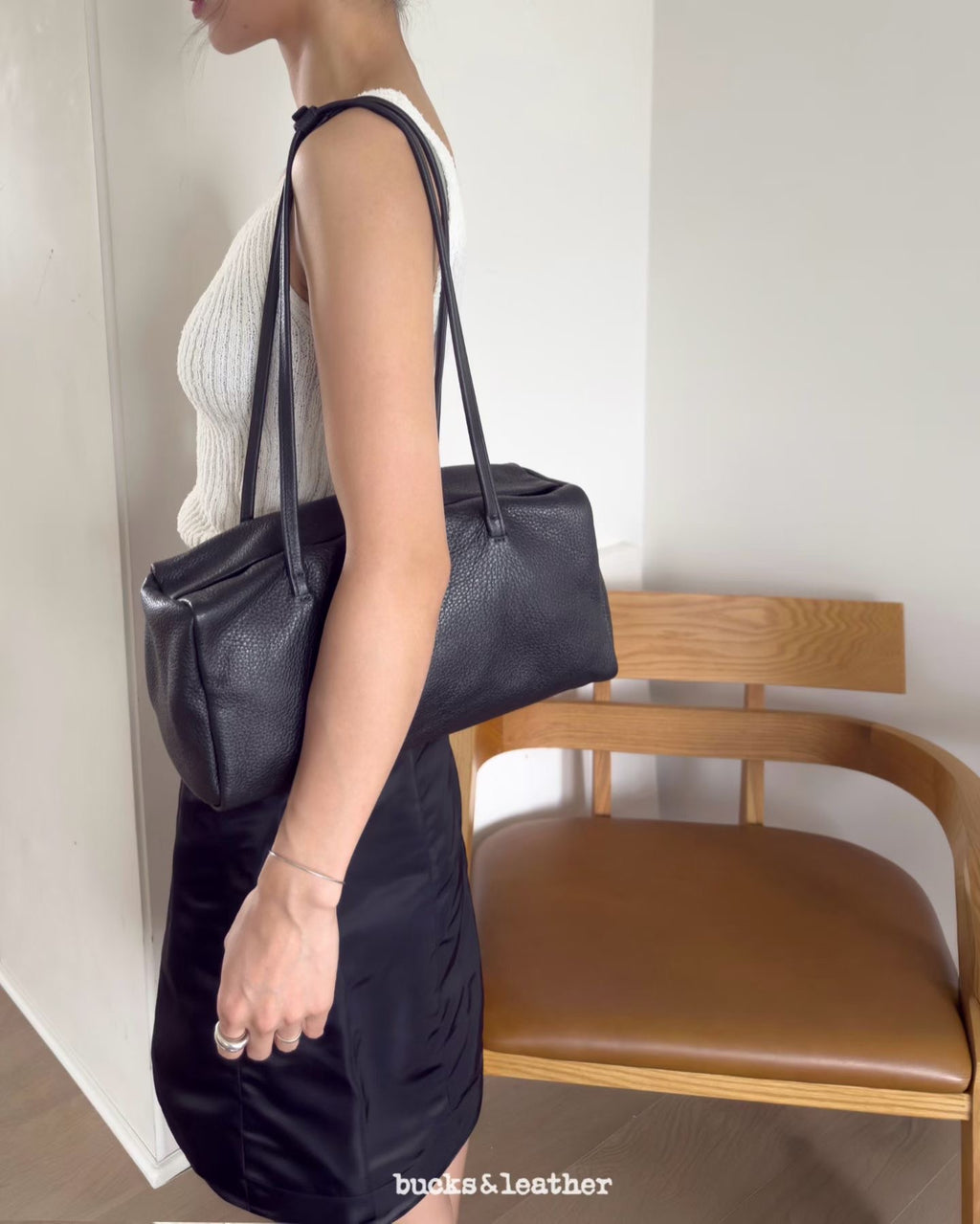 26SS Real Leather Bag