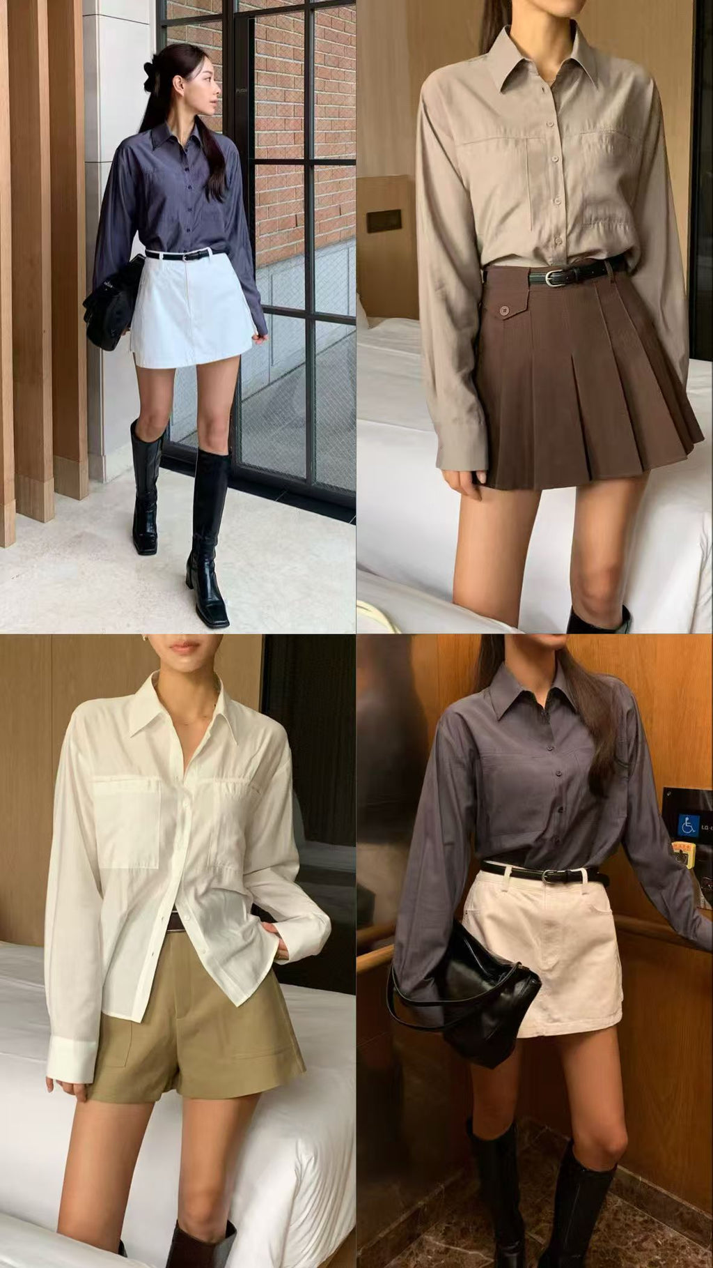 Linen Pocket Blouse