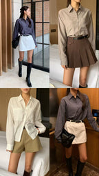 Linen Pocket Blouse