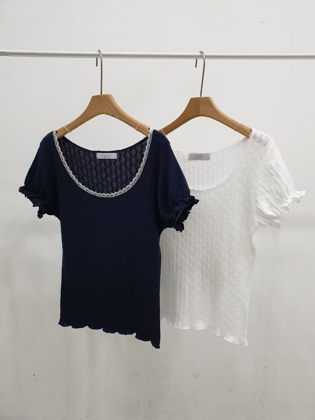 Cotton Whole Lace T Top