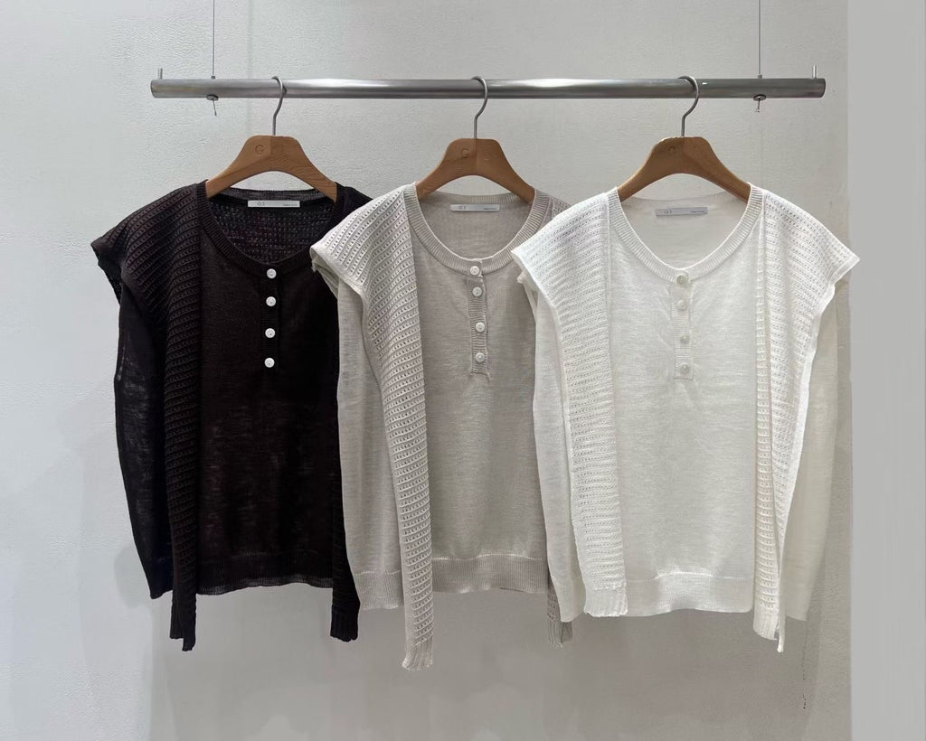 Knitted T Top Set
