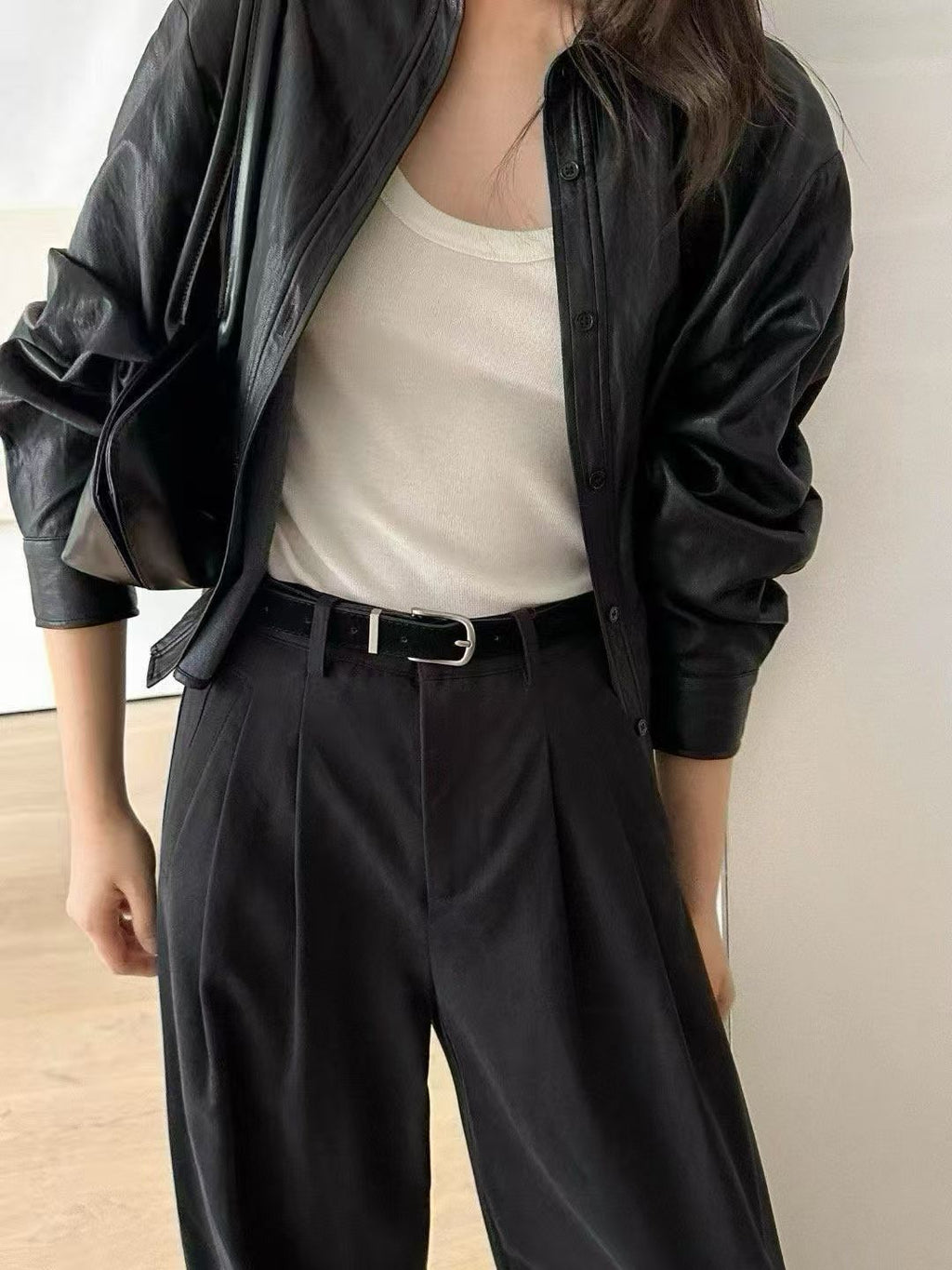 Onyx Crop Shirt