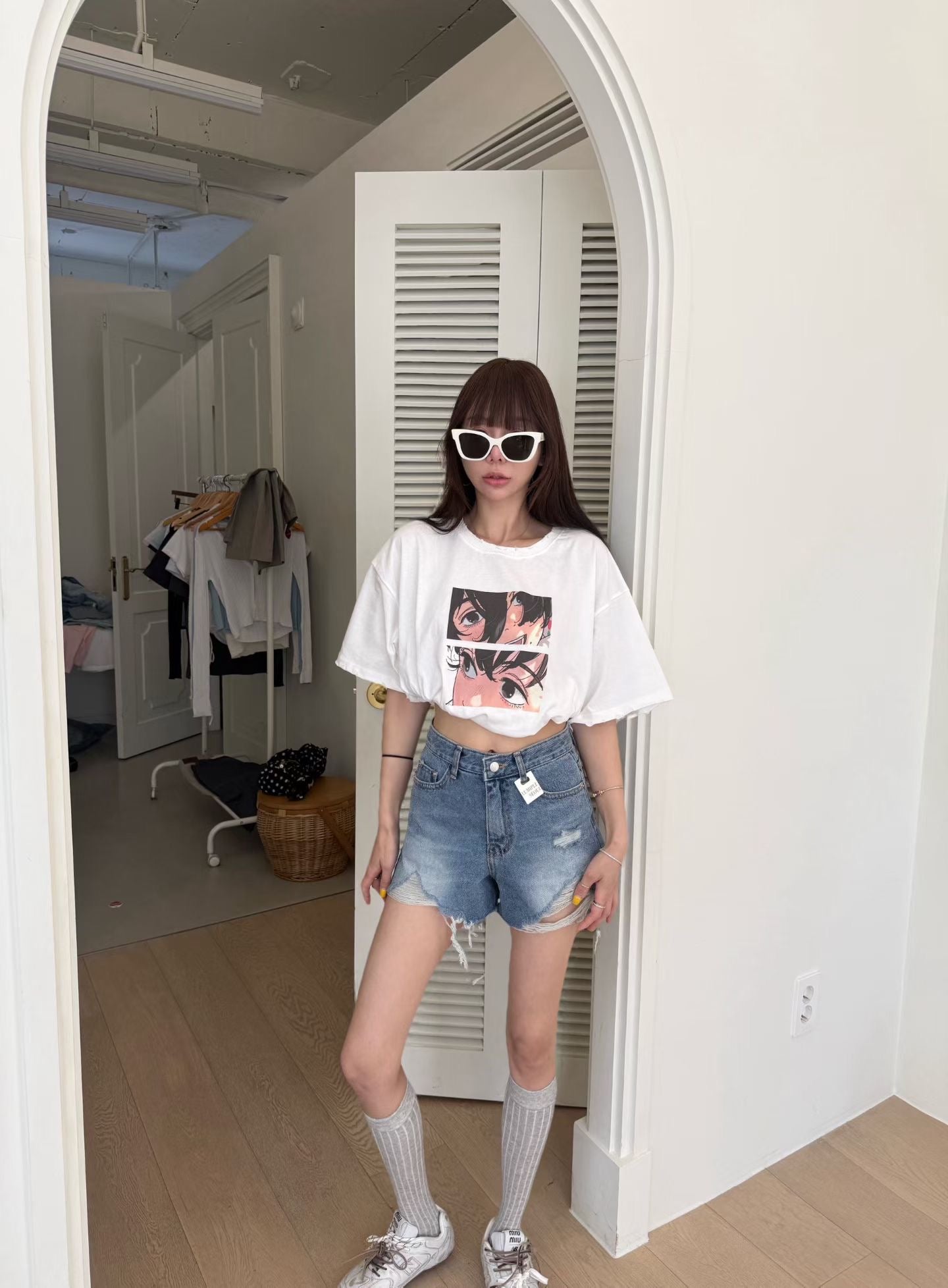 Cartoon Cotton T Top