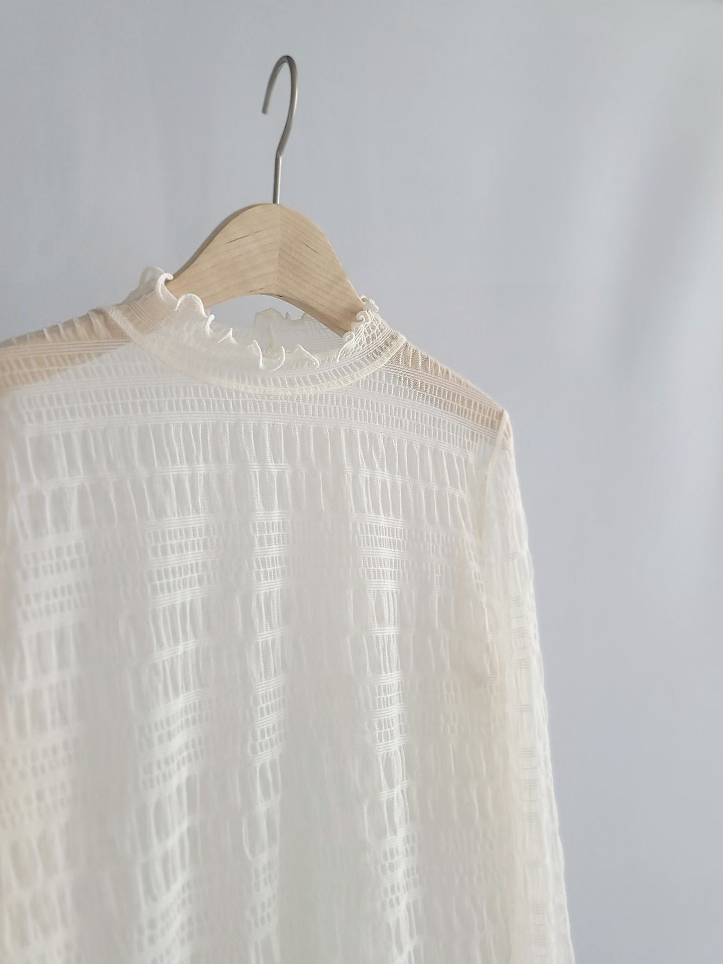 Whole Lace See Through Base Top