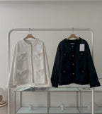 Fringe Tweed Jacket