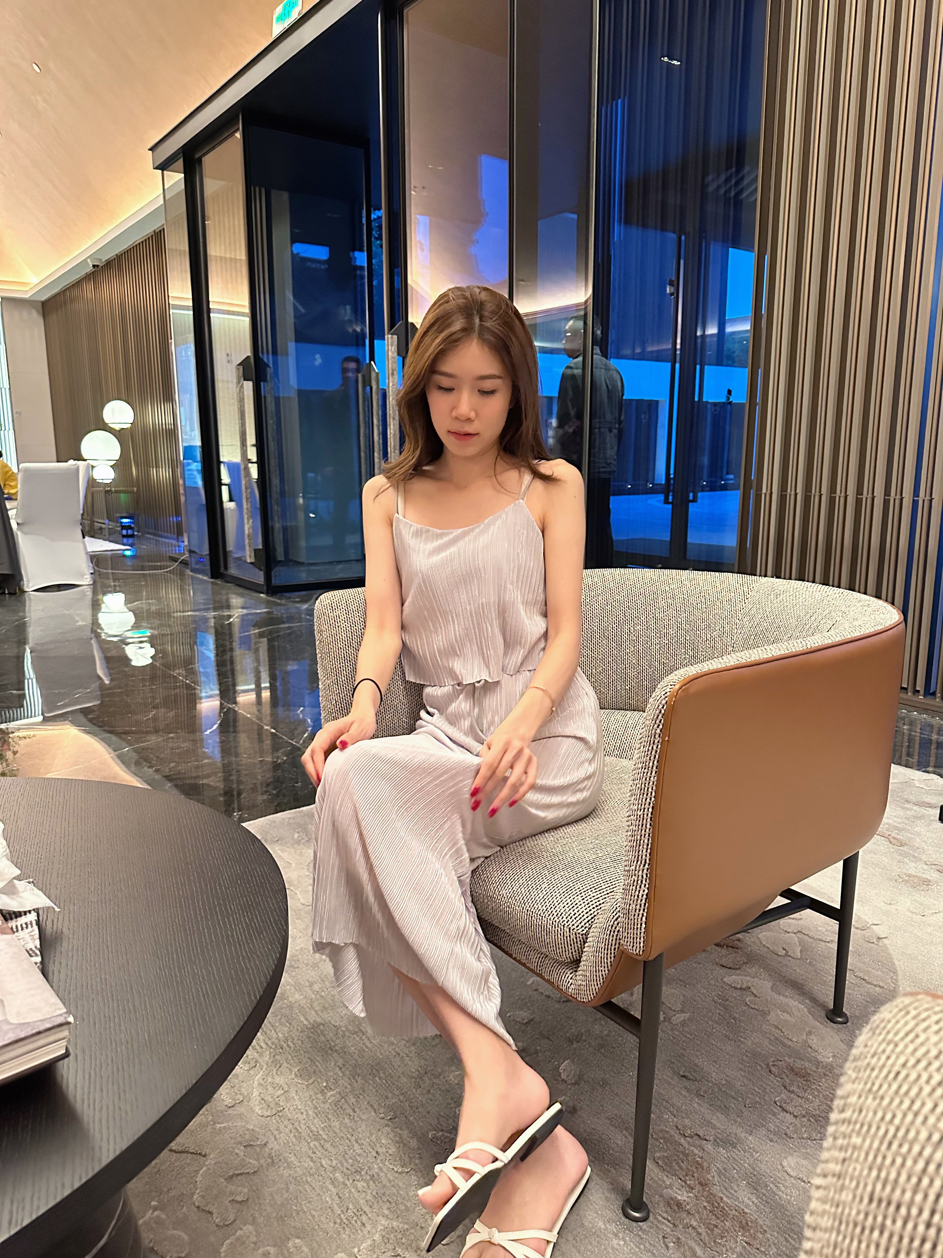 Striped Cami Top & Skirt Set