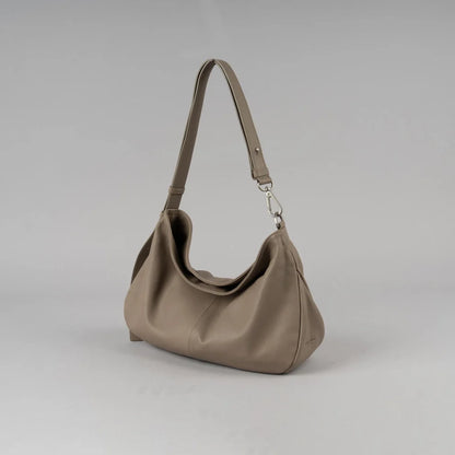 Real Leather Dumpling Bag