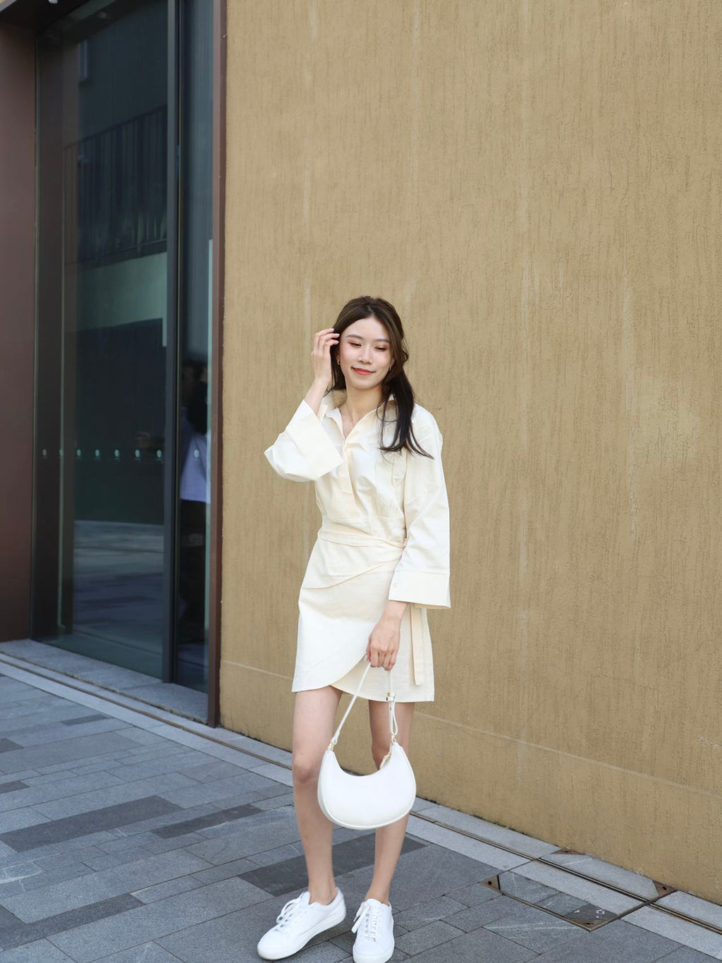 Half Moon Leather Bag