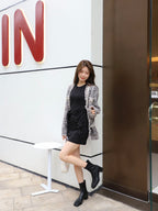 Tweed Oversized Cardigan