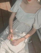 2 Styles Linen Midi Dress