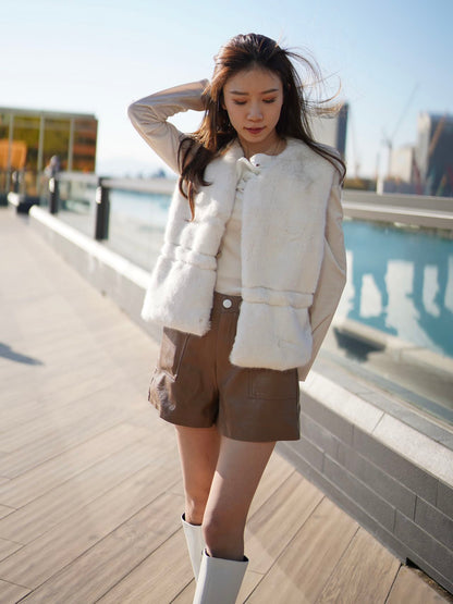 Basic Fur Vest