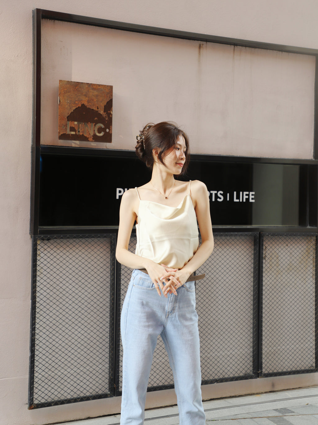 TGIF Silk Tank Top