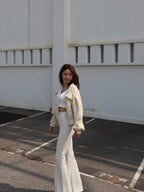 Tweed Bright Up Style Cardigan