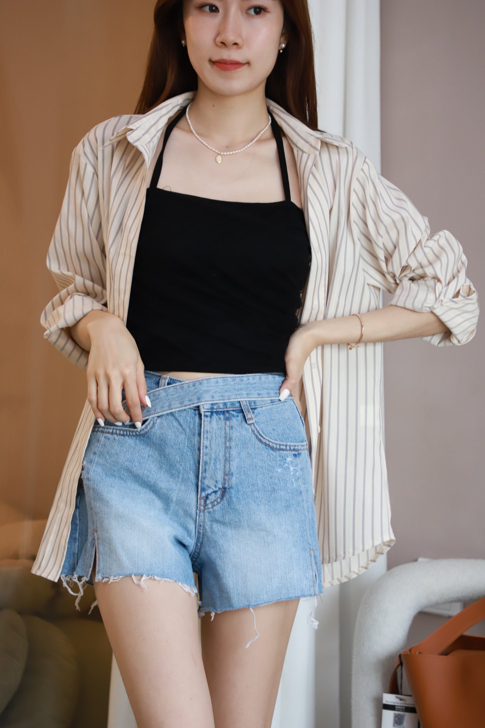 Striped Lace Shirt