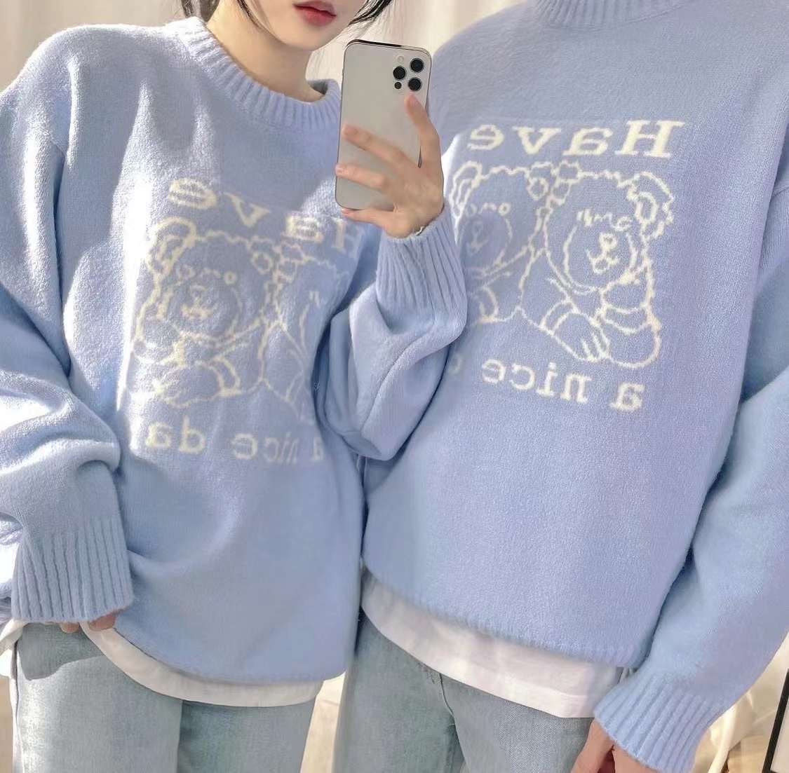 Have a Nice Day Long Sleeves Sweater
