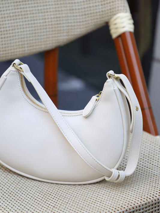 Half Moon Leather Bag